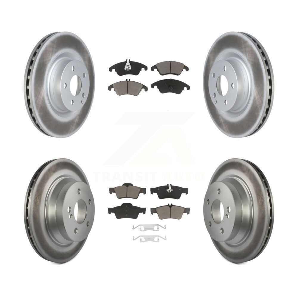 Transit Auto KGC-102328 Disc Brake Kit for 2015-2016 Mercedes-Benz E400 - Front and Rear