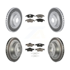 Transit Auto KGC-102329 Disc Brake Kit for 2015-2016 Mercedes-Benz E400 - Front and Rear