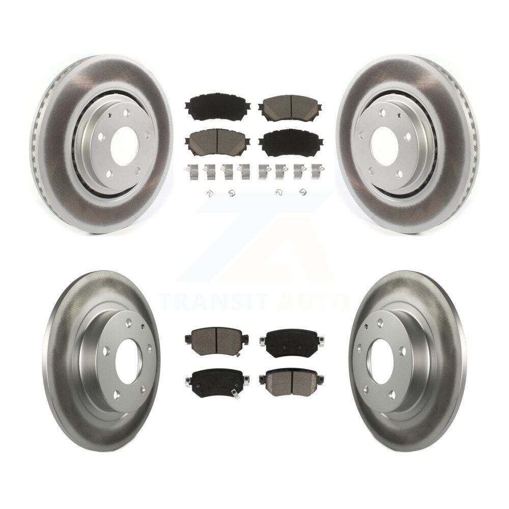 Transit Auto KGC-102330 Disc Brake Kit for 2021 Mazda 6 - Front and Rear
