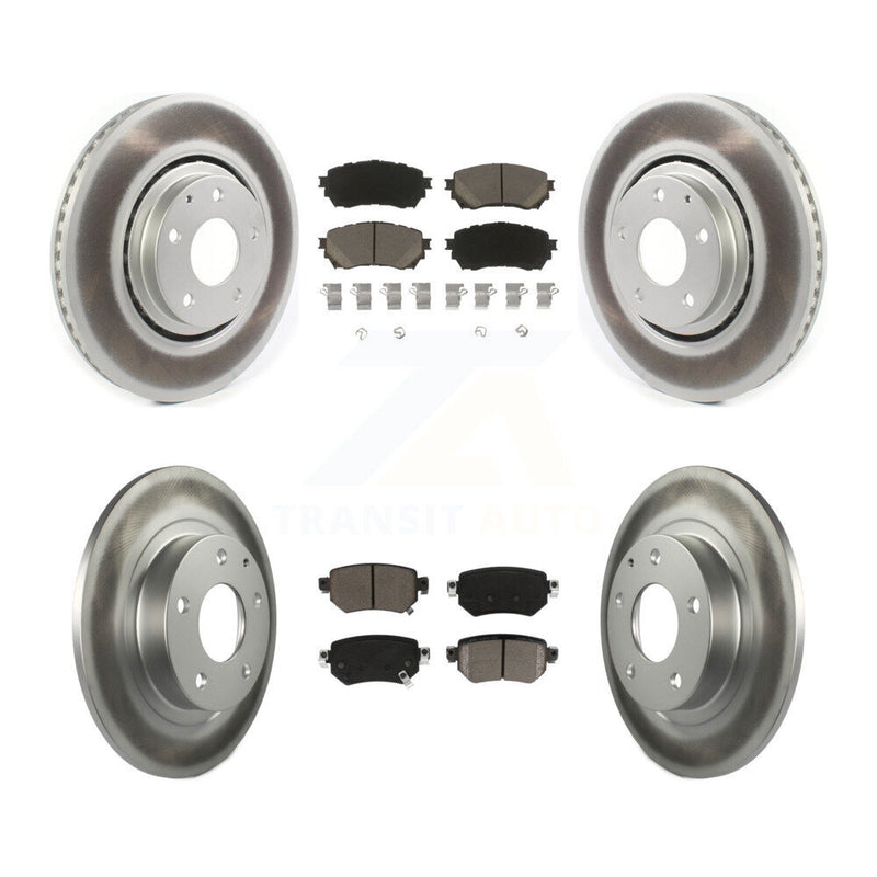 Transit Auto KGC-102330 Disc Brake Kit for 2021 Mazda 6 - Front and Rear