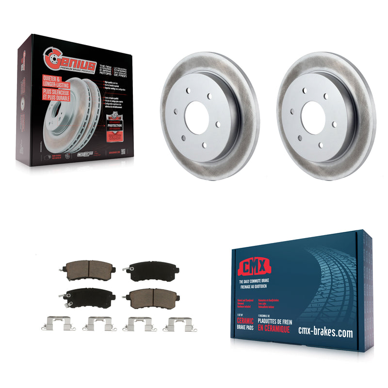 Transit Auto KGC-102331 Disc Brake Kit for 2017-2019 Nissan Armada - Rear