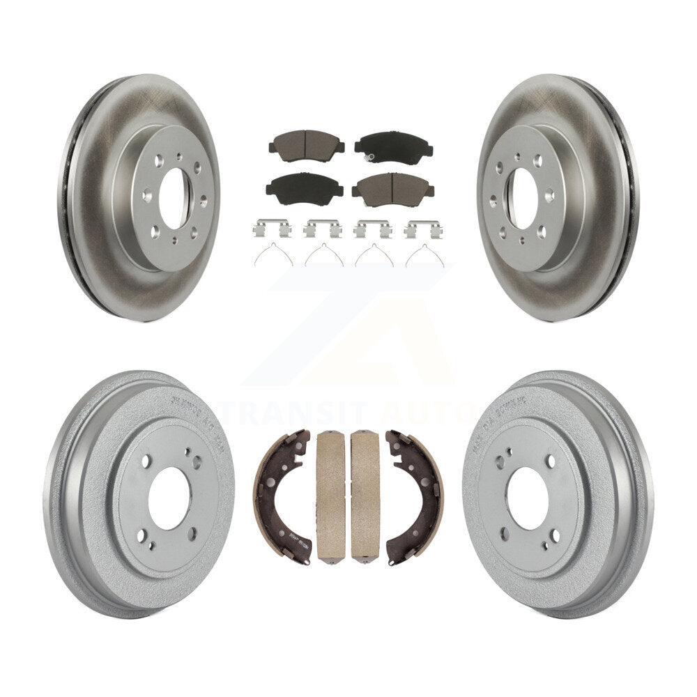 Transit Auto KGC-102338 Disc Brake Kit for 2004-2005 Honda Civic - Front and Rear