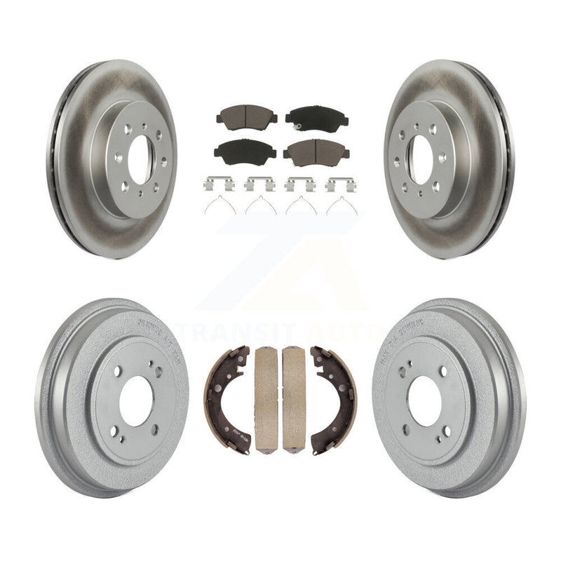 Transit Auto KGC-102338 Disc Brake Kit for 2004-2005 Honda Civic - Front and Rear