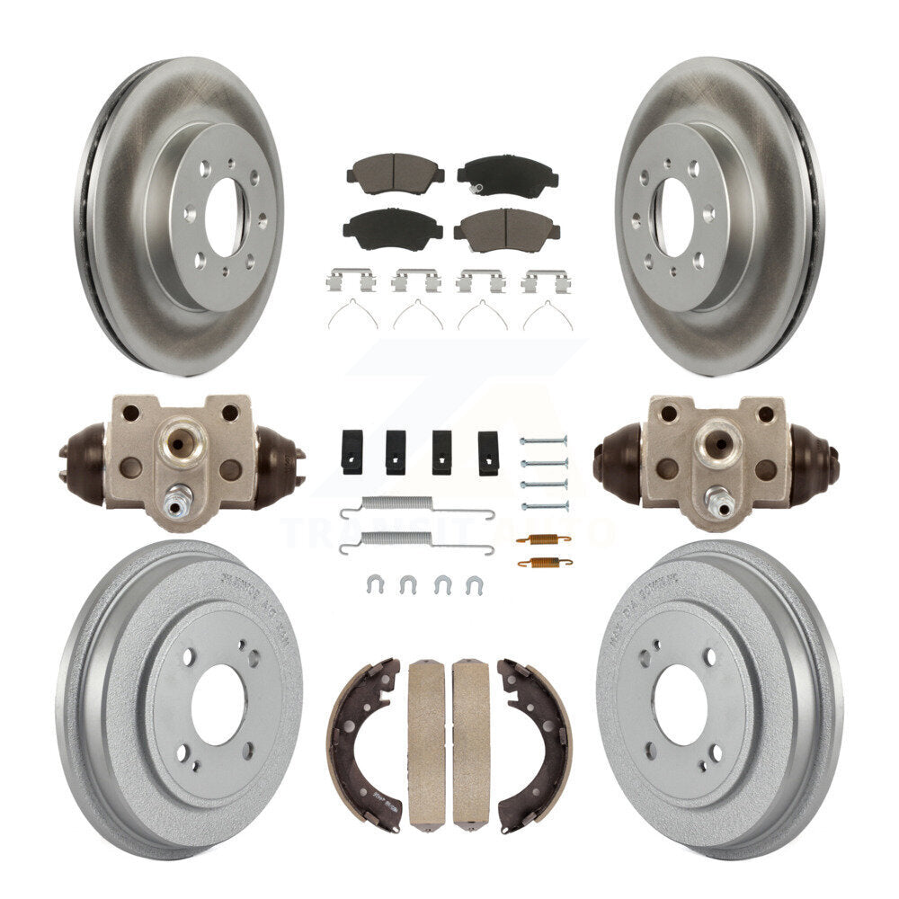Transit Auto KGC-102339 Disc Brake Kit for 2004-2005 Honda Civic - Front and Rear