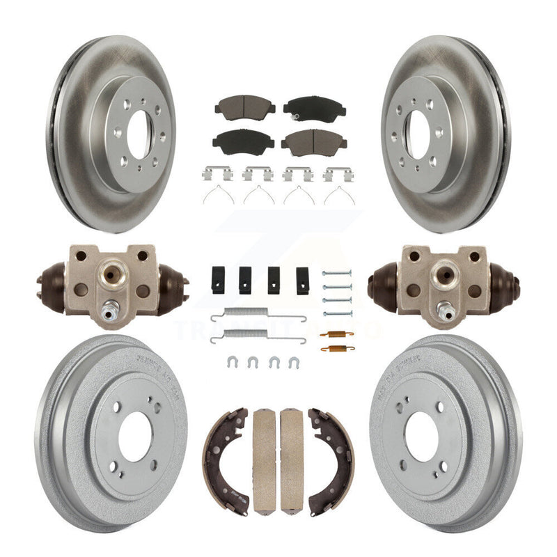 Transit Auto KGC-102339 Disc Brake Kit for 2004-2005 Honda Civic - Front and Rear