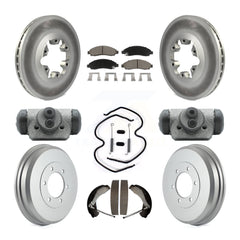 Transit Auto KGC-102340 Disc Brake Kit for 2004-2008 Isuzu i-290, Isuzu i-370 and More - Front and Rear