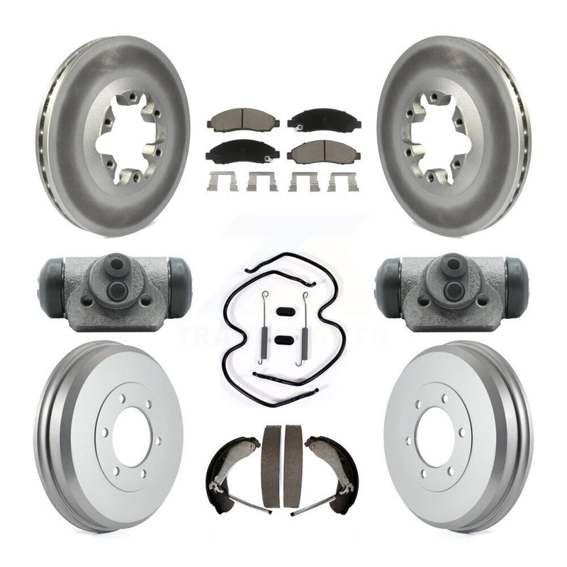 Transit Auto KGC-102340 Disc Brake Kit for 2004-2008 Isuzu i-290, Isuzu i-370 and More - Front and Rear