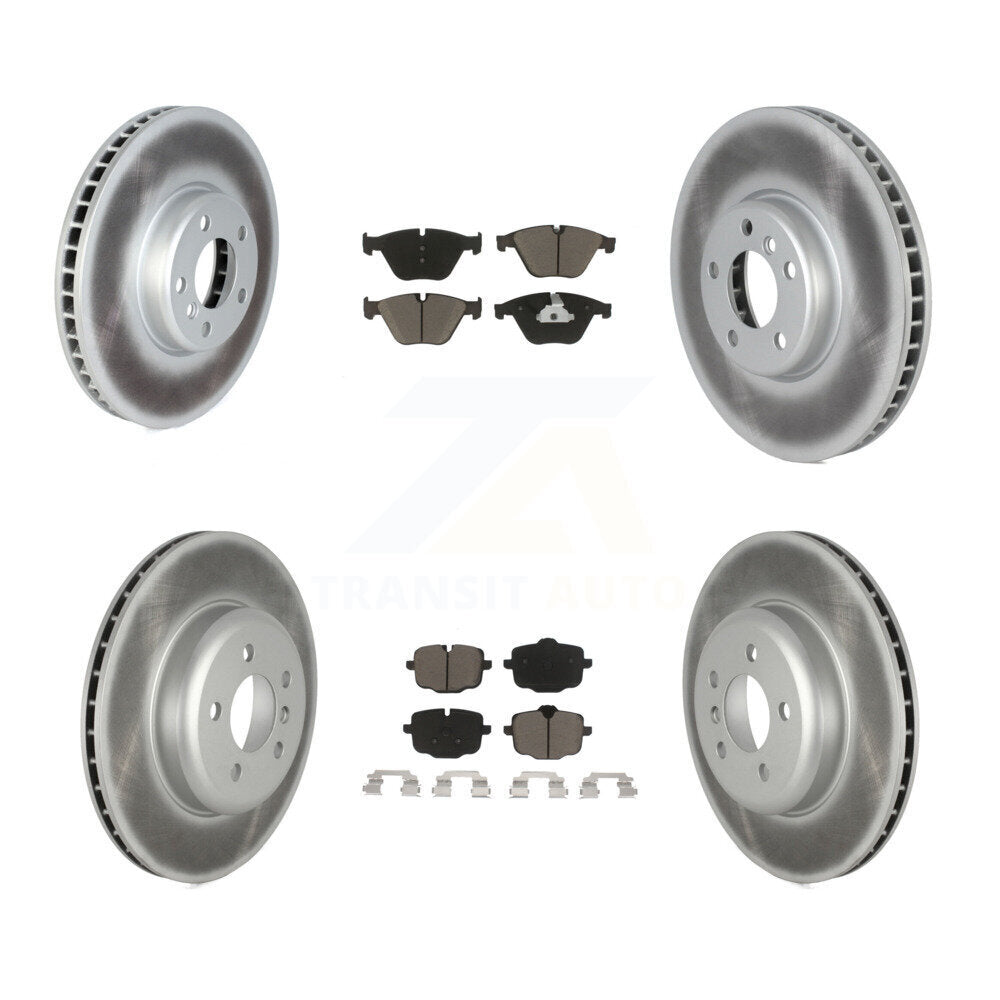 Transit Auto KGC-102341 Disc Brake Kit for 2011-2013 BMW 535i - Front and Rear