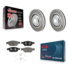 Transit Auto KGC-102343 Disc Brake Kit for 2011 Audi A8 Quattro - Front