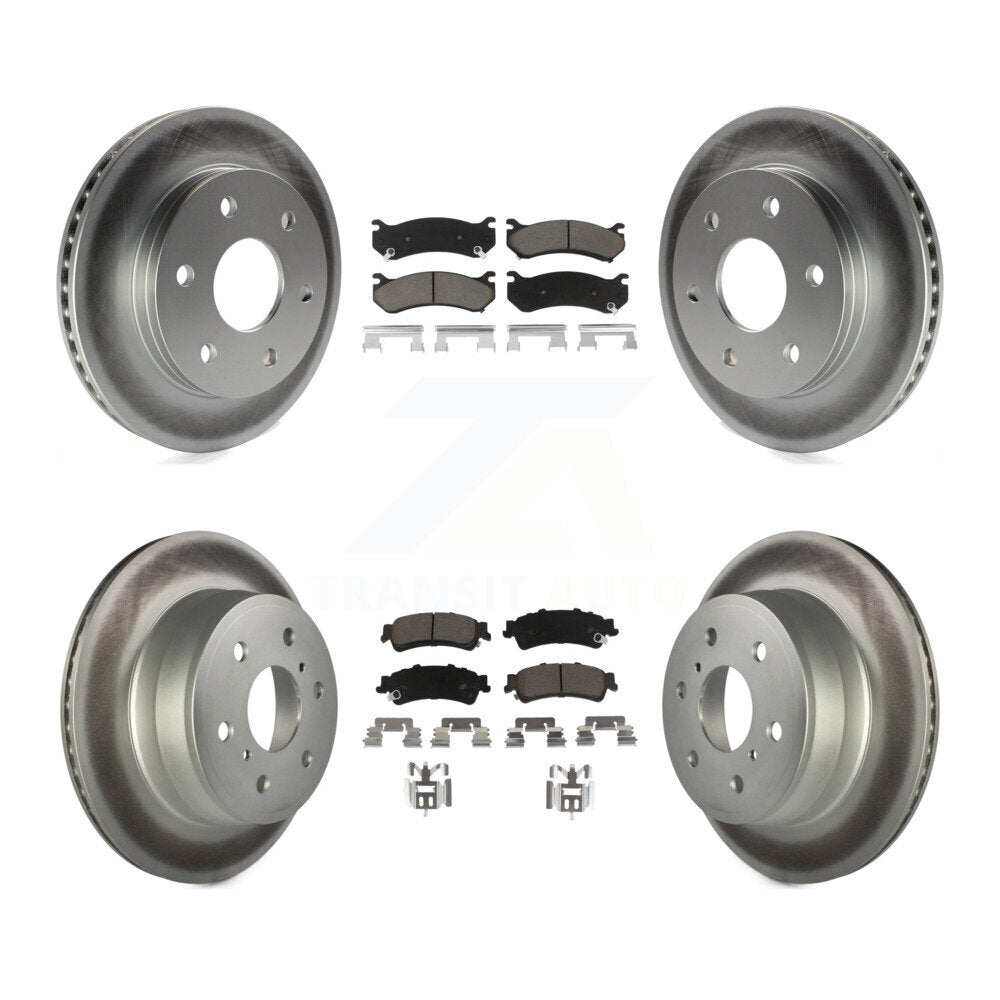Transit Auto KGC-102349 Disc Brake Kit for 2007 GMC Sierra 1500 Classic - Front and Rear