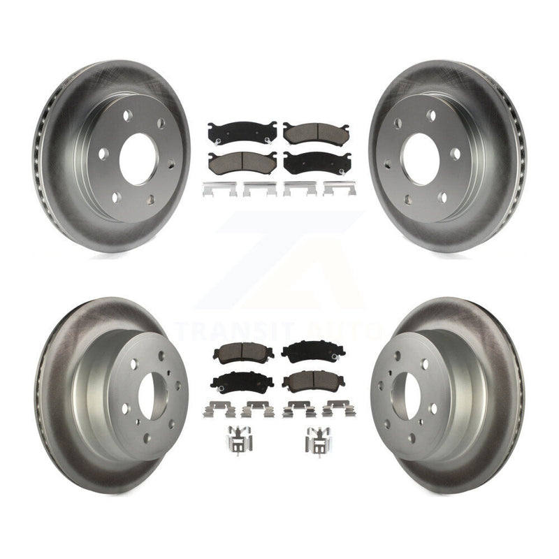 Transit Auto KGC-102349 Disc Brake Kit for 2007 GMC Sierra 1500 Classic - Front and Rear