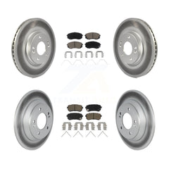 Transit Auto KGC-102350 Disc Brake Kit for 2018-2021 Hyundai Kona - Front and Rear