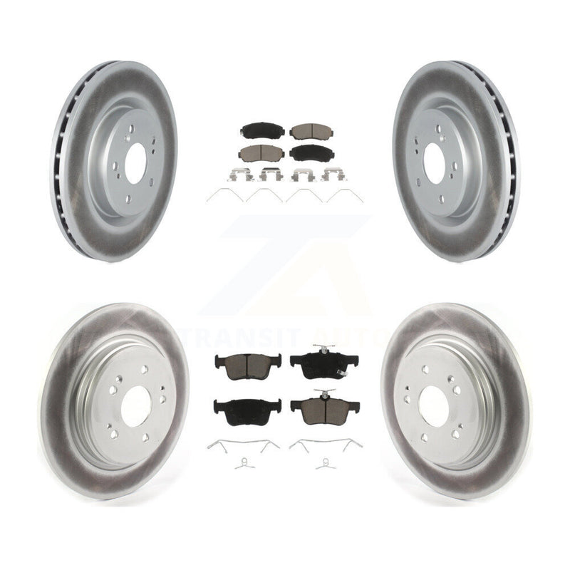 Transit Auto KGC-102362 Disc Brake Kit for 2019-2021 Acura RDX - Front and Rear
