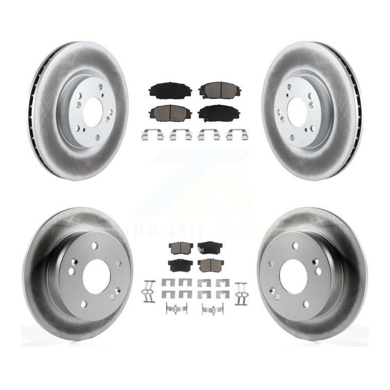 Transit Auto KGC-102363 Disc Brake Kit for 2002-2006 Acura RSX - Front and Rear