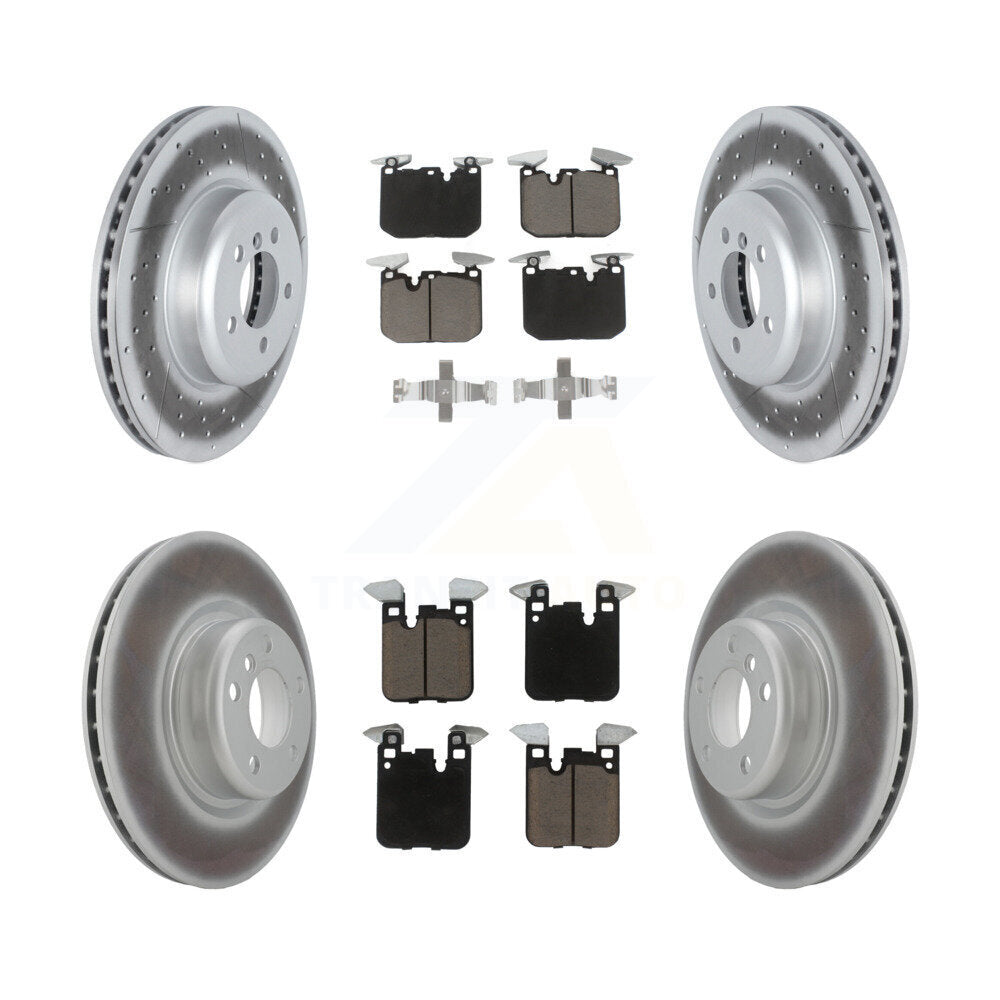 Transit Auto KGC-102368 Disc Brake Kit for 2018-2020 BMW M240i, BMW M240i xDrive - Front and Rear