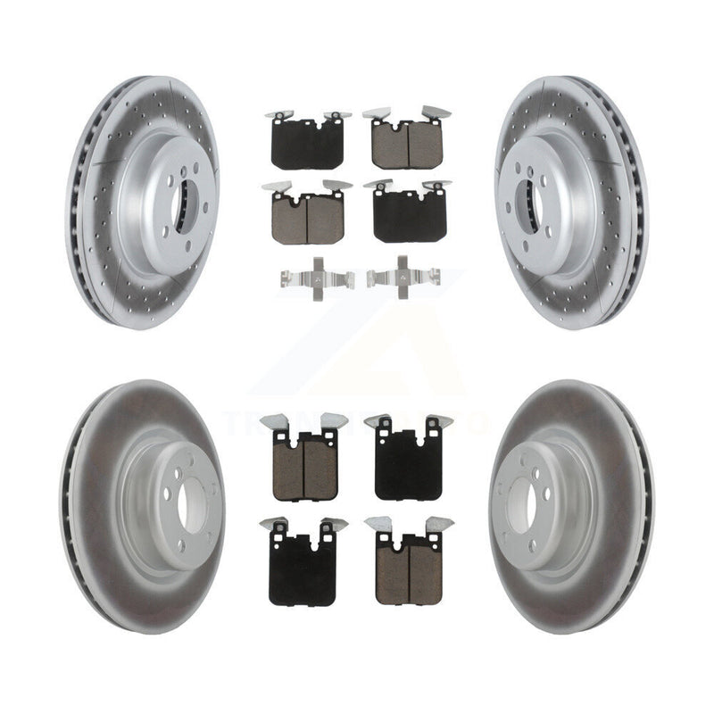 Transit Auto KGC-102368 Disc Brake Kit for 2018-2020 BMW M240i, BMW M240i xDrive - Front and Rear