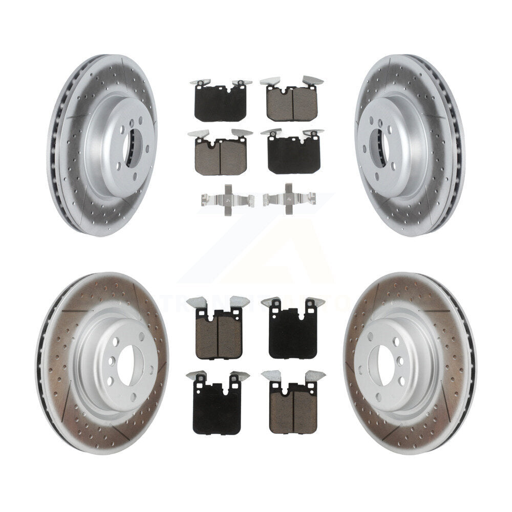 Transit Auto KGC-102369 Disc Brake Kit for 2018-2020 BMW M240i, BMW M240i xDrive - Front and Rear