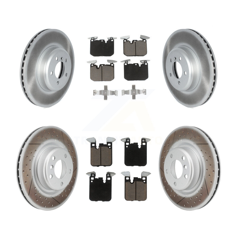 Transit Auto KGC-102371 Disc Brake Kit for 2018-2020 BMW M240i, BMW M240i xDrive - Front and Rear