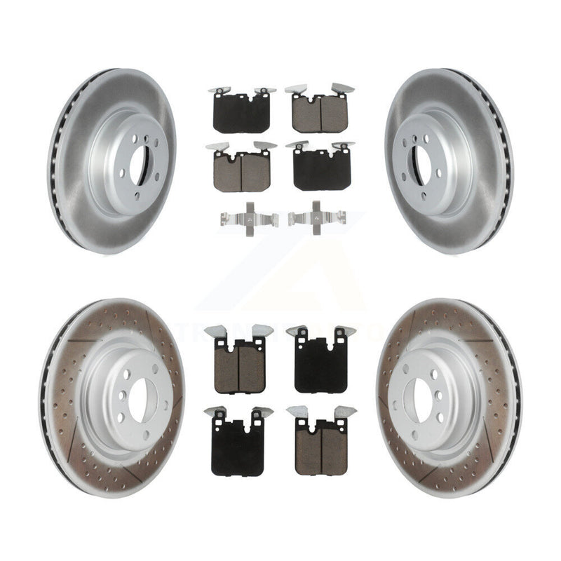 Transit Auto KGC-102371 Disc Brake Kit for 2018-2020 BMW M240i, BMW M240i xDrive - Front and Rear