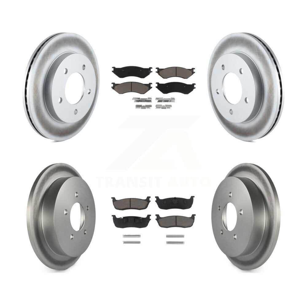 Transit Auto KGC-102372 Disc Brake Kit for 2004 Ford F-150 Heritage - Front and Rear