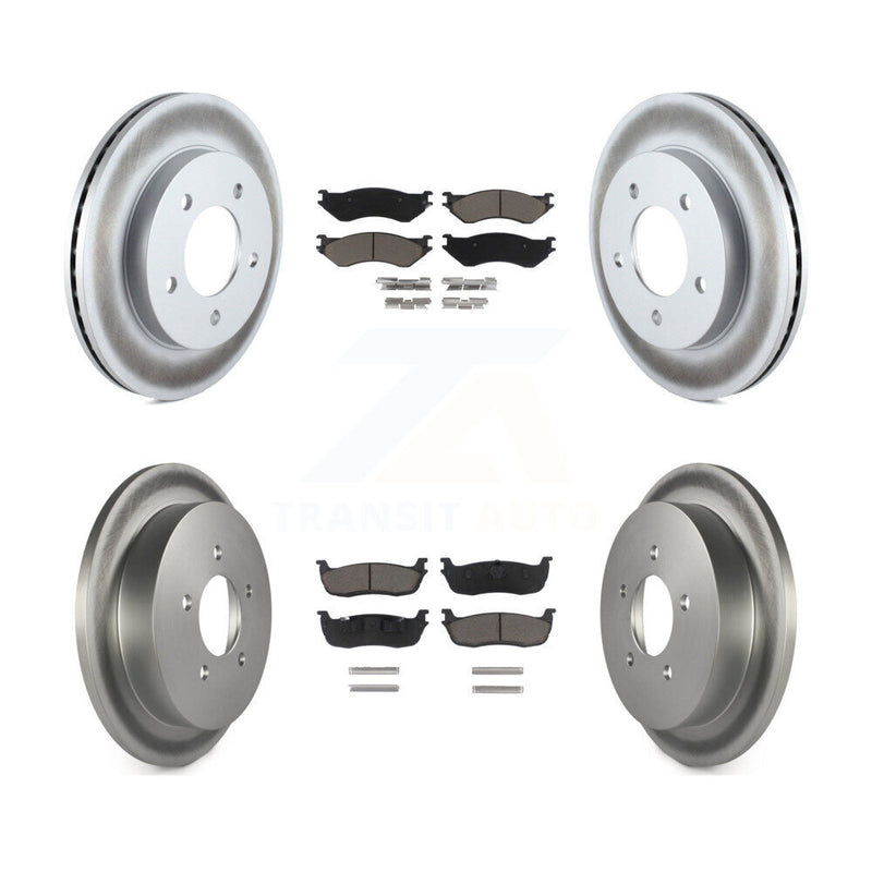 Transit Auto KGC-102372 Disc Brake Kit for 2004 Ford F-150 Heritage - Front and Rear