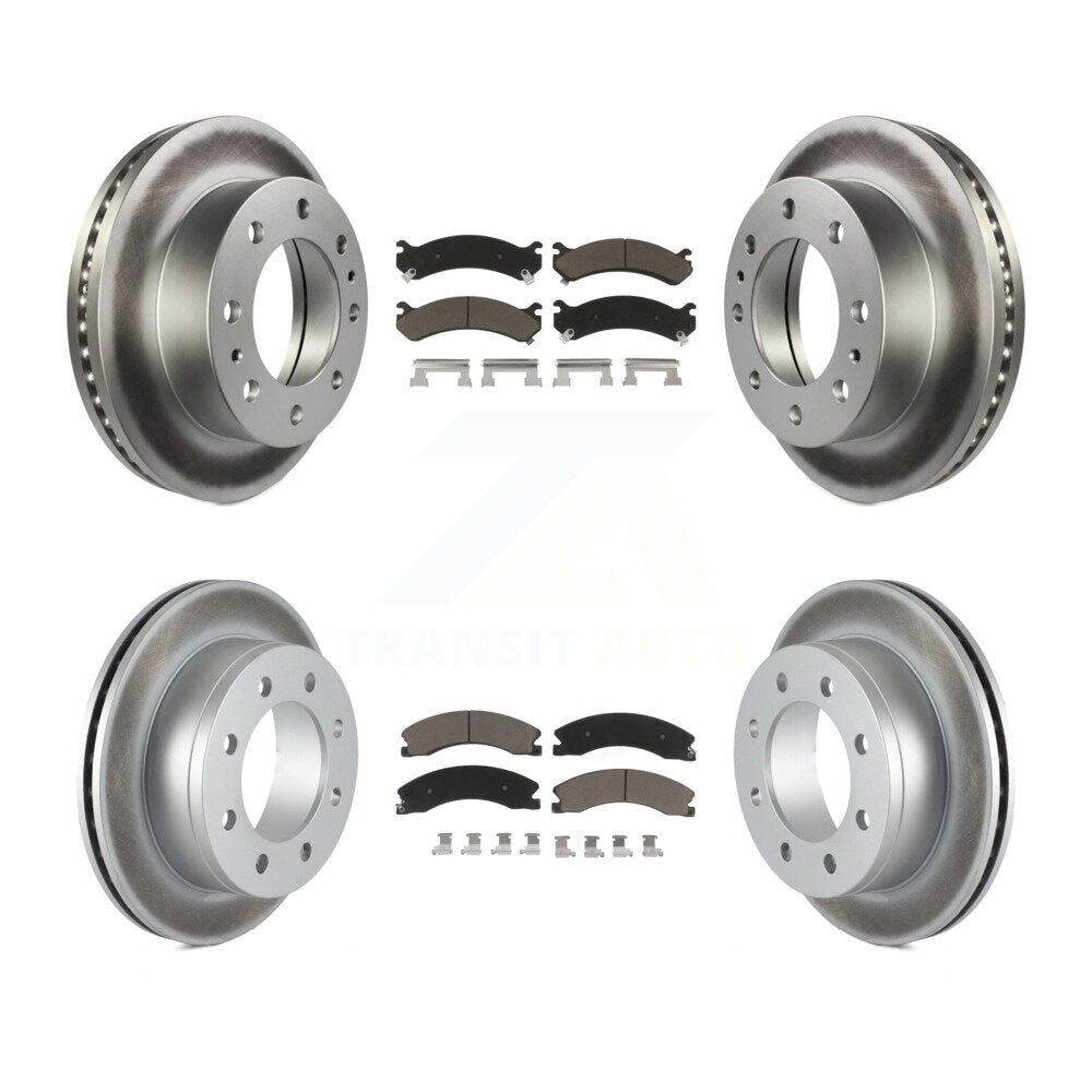 Transit Auto KGC-102377 Disc Brake Kit for 2010-2011 Chevrolet Express 4500 - Front and Rear