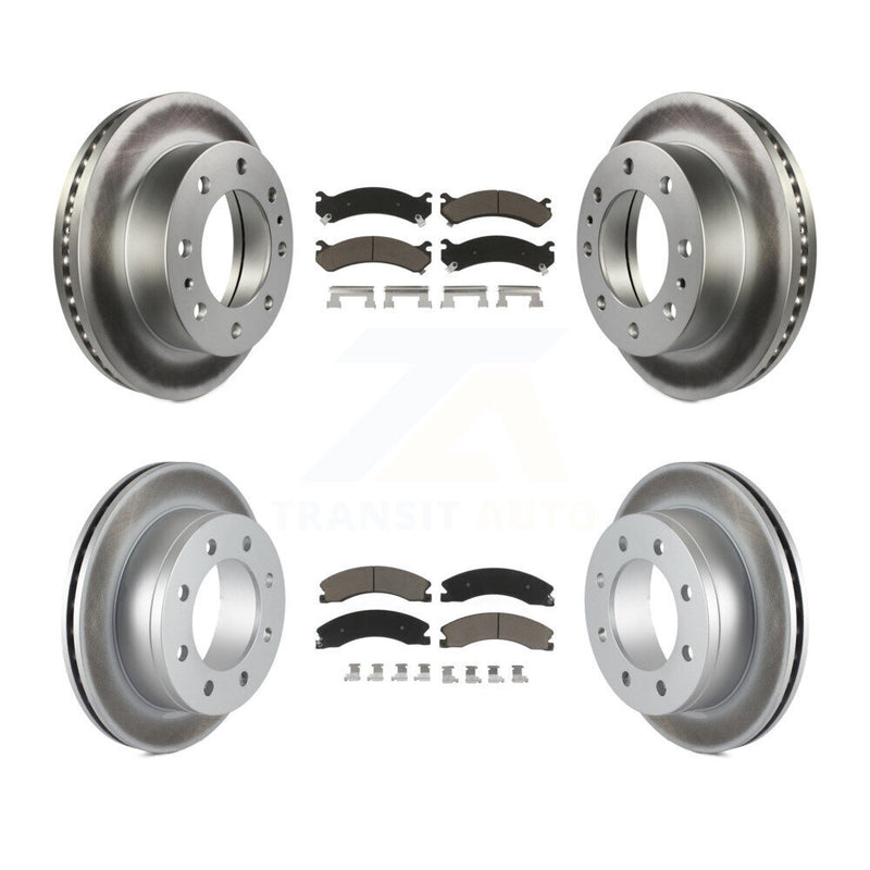 Transit Auto KGC-102377 Disc Brake Kit for 2010-2011 Chevrolet Express 4500 - Front and Rear