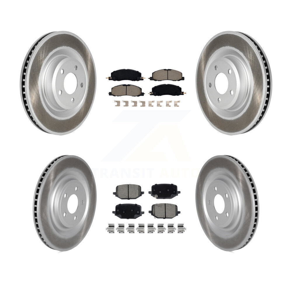 Transit Auto KGC-102378 Disc Brake Kit for 2020-2023 Lincoln Aviator - Front and Rear