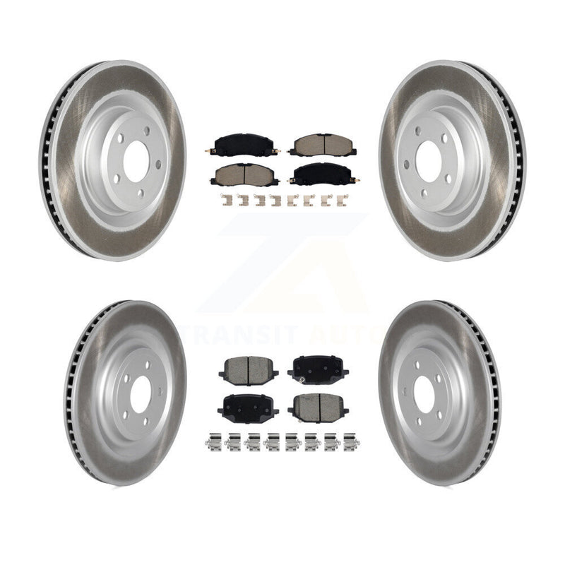 Transit Auto KGC-102378 Disc Brake Kit for 2020-2023 Lincoln Aviator - Front and Rear
