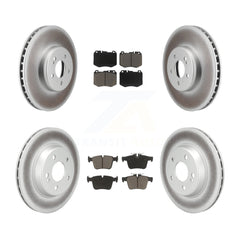 Transit Auto KGC-102383 Disc Brake Kit for 2015-2018 Mercedes-Benz C300, Mercedes-Benz C350e, Mercedes-Benz C400 - Front and Rear