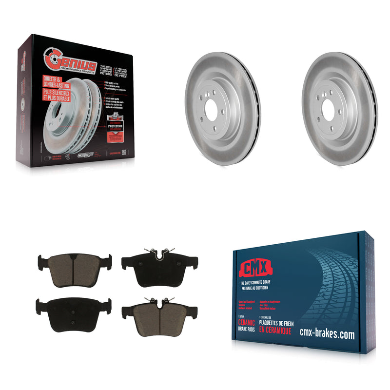Transit Auto KGC-102389 Disc Brake Kit for 2016-2022 Jaguar XE, Jaguar XF - Rear