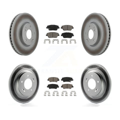 Transit Auto KGC-102399 Disc Brake Kit for 2015 Hyundai Sonata - Front and Rear