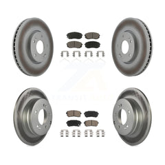 Transit Auto KGC-102401 Disc Brake Kit for 2016 Hyundai Sonata - Front and Rear