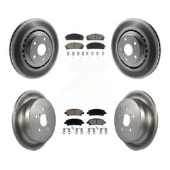 Transit Auto KGC-102407 Disc Brake Kit for 2014 Toyota Highlander - Front and Rear