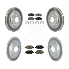 Transit Auto KGC-102411 Disc Brake Kit for 2019-2023 Hyundai Kona Electric, Kia Niro EV - Front and Rear