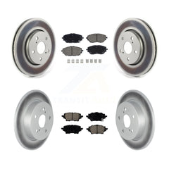 Transit Auto KGC-102413 Disc Brake Kit for 2019-2021 Toyota C-HR - Front and Rear