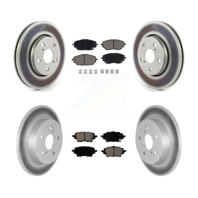 Transit Auto KGC-102413 Disc Brake Kit for 2019-2021 Toyota C-HR - Front and Rear