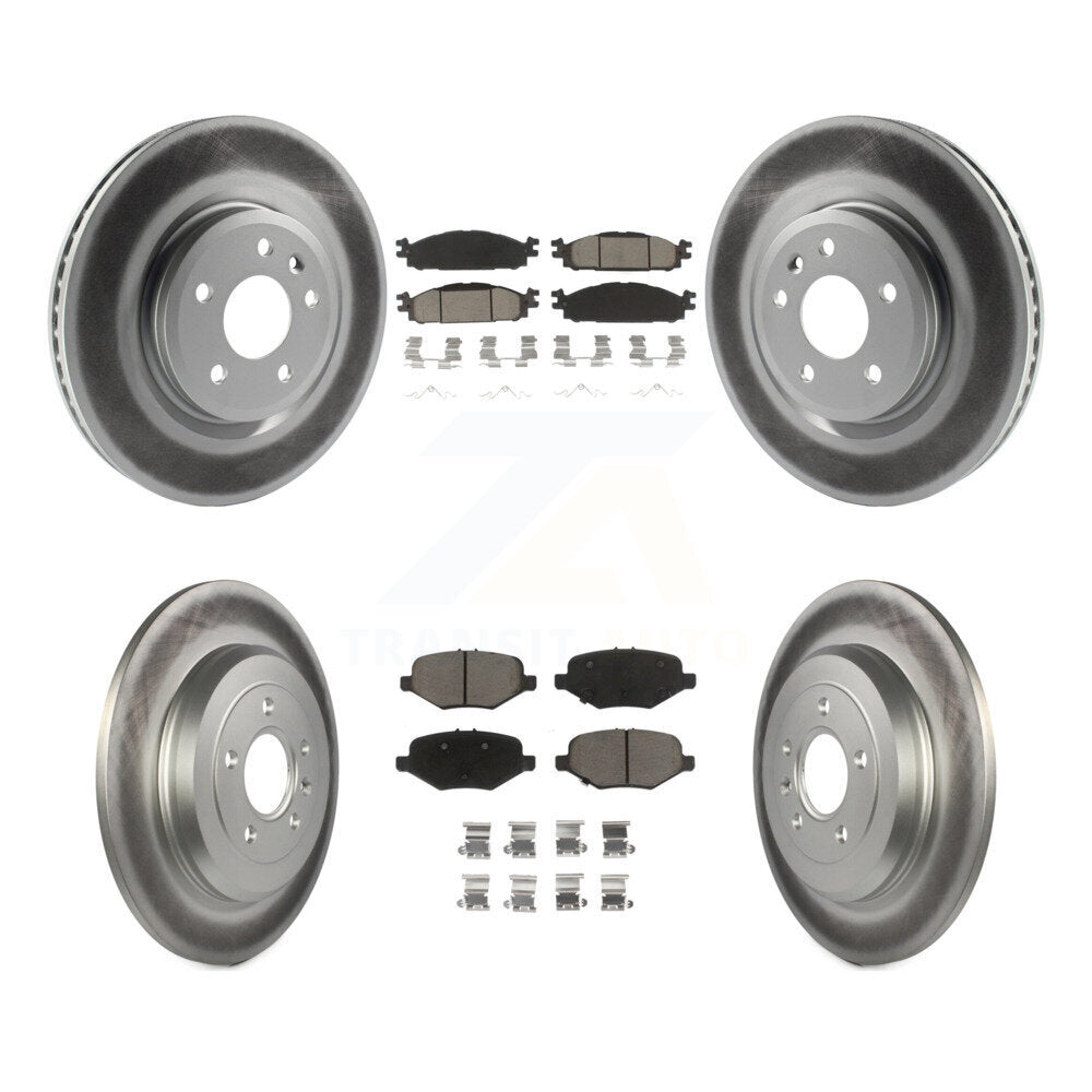 Transit Auto KGC-102415 Disc Brake Kit for 2015 Ford Explorer - Front and Rear