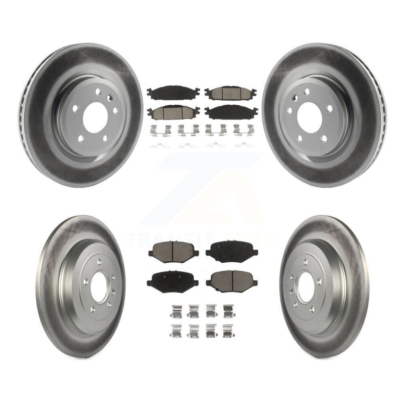 Transit Auto KGC-102415 Disc Brake Kit for 2015 Ford Explorer - Front and Rear