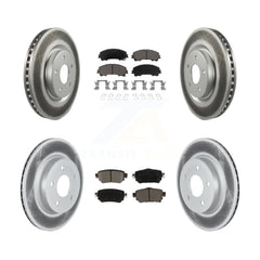 Transit Auto KGC-102420 Disc Brake Kit for 2019 Nissan Rogue - Front and Rear