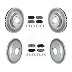 Transit Auto KGC-102421 Disc Brake Kit for 2019-2020 Hyundai Nexo - Front and Rear
