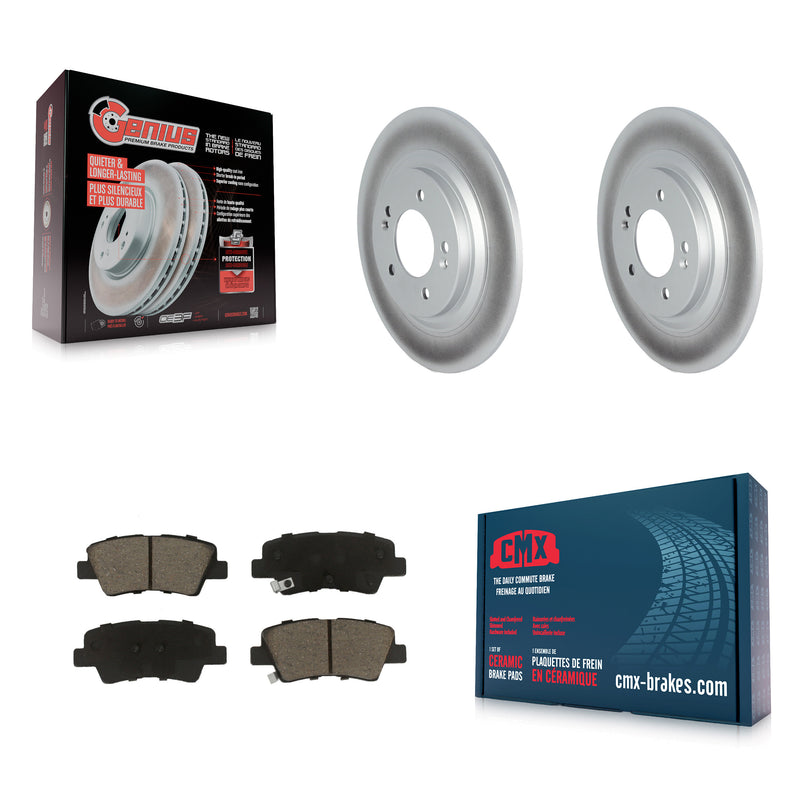 Transit Auto KGC-102423 Disc Brake Kit for 2019-2023 Kia Soul EV, Hyundai Kona Electric, Kia Niro EV - Rear