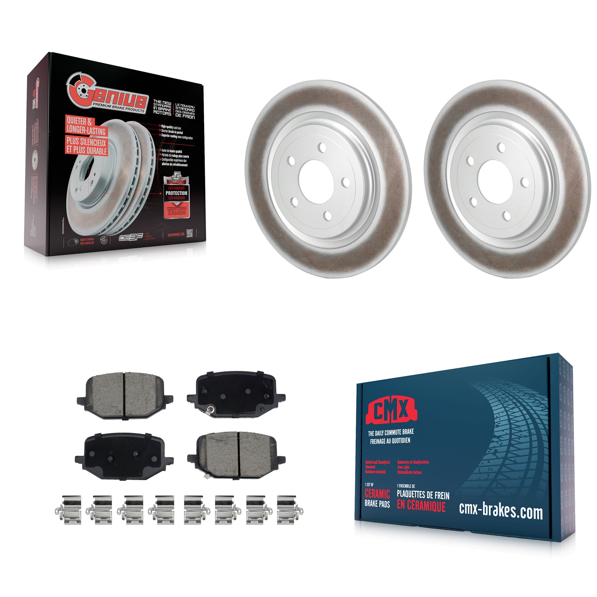 Transit Auto KGC-102427 Disc Brake Kit for 2022-2024 Ford Explorer - Rear