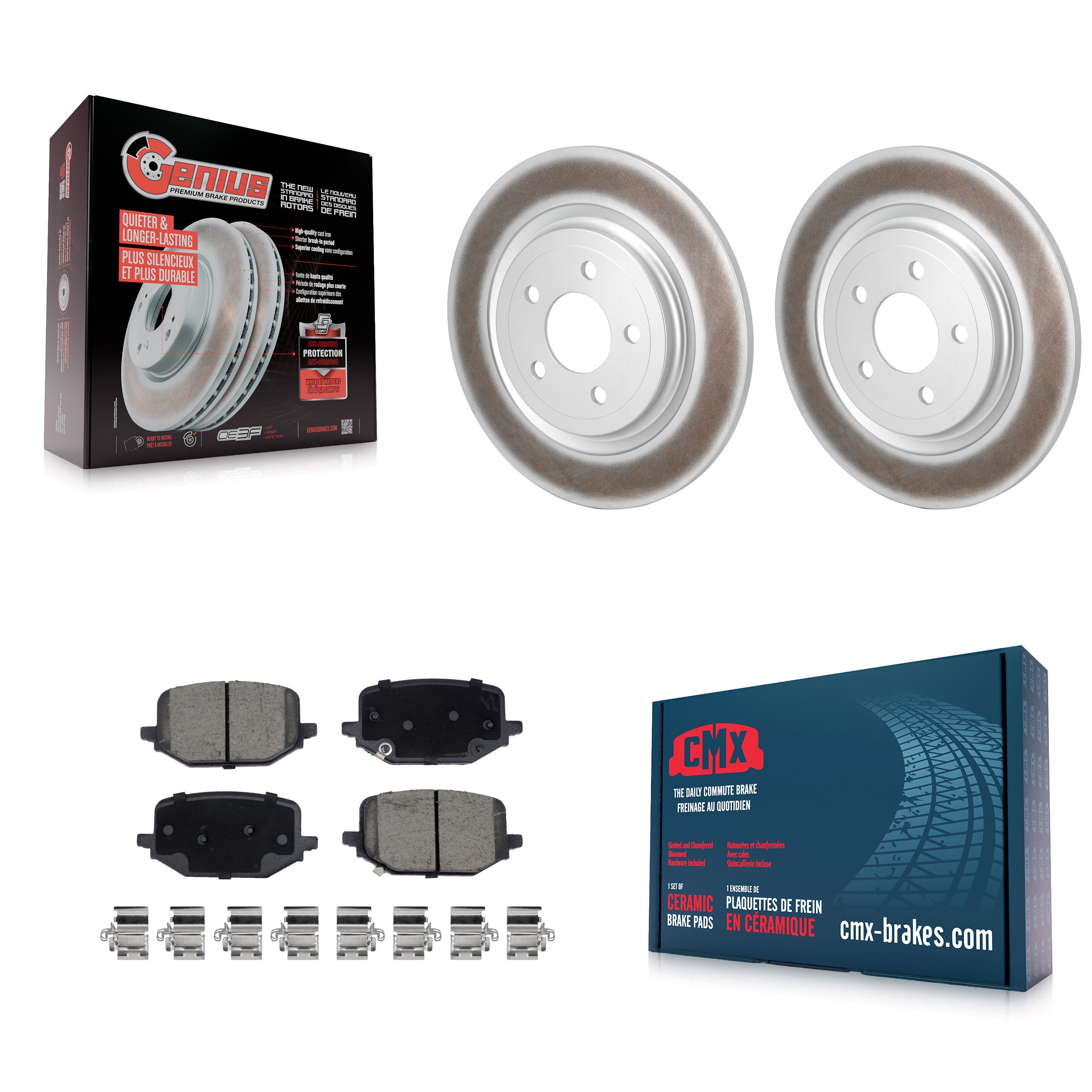 Transit Auto KGC-102427 Disc Brake Kit for 2022-2024 Ford Explorer - Rear