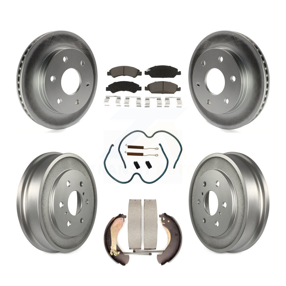 Transit Auto KGC-102430 Disc Brake Kit for 2007 GMC Sierra 1500 - Front and Rear