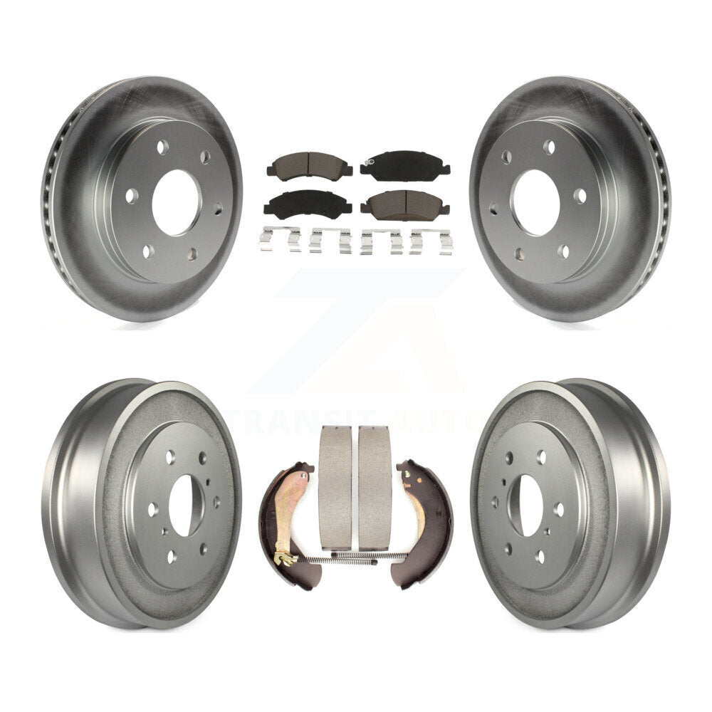 Transit Auto KGC-102431 Disc Brake Kit for 2007 GMC Sierra 1500 - Front and Rear