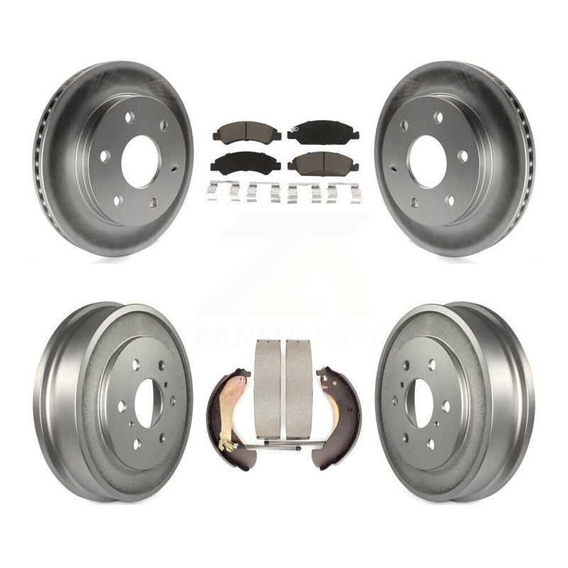 Transit Auto KGC-102431 Disc Brake Kit for 2007 GMC Sierra 1500 - Front and Rear