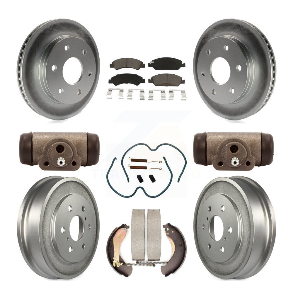 Transit Auto KGC-102432 Disc Brake Kit for 2007 GMC Sierra 1500 - Front and Rear