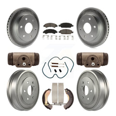 Transit Auto KGC-102432 Disc Brake Kit for 2007 GMC Sierra 1500 - Front and Rear
