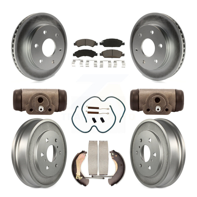 Transit Auto KGC-102432 Disc Brake Kit for 2007 GMC Sierra 1500 - Front and Rear